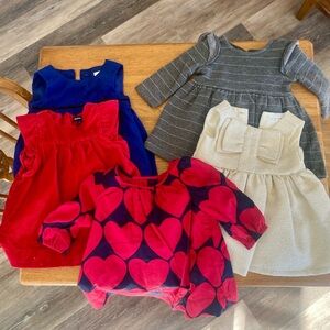 Girls 3 Month Dresses Bundle Perfect for Holidays